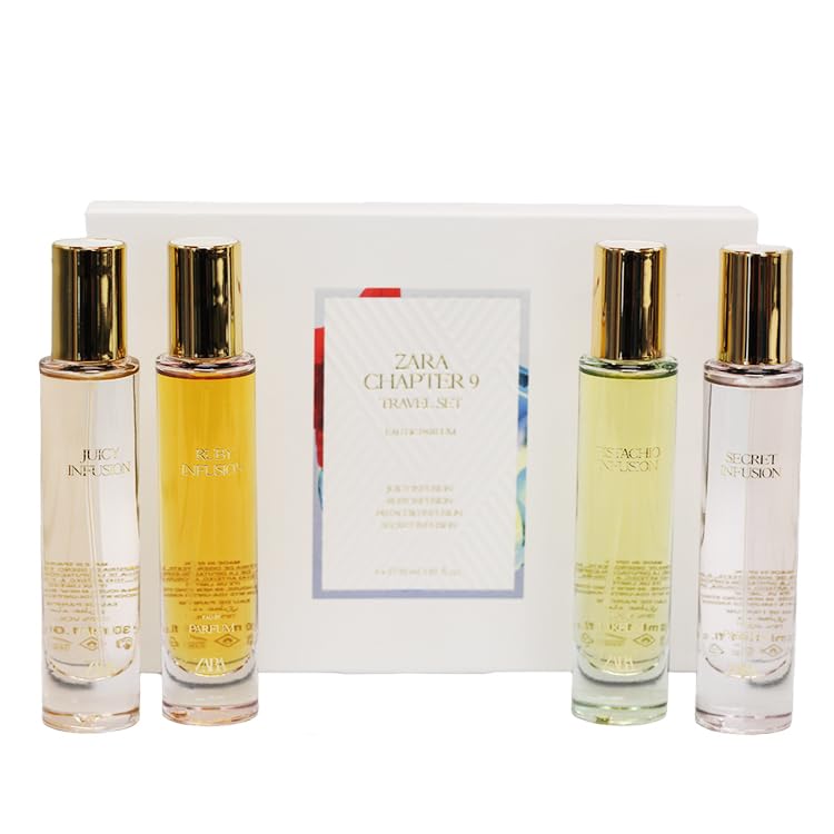 Amazon.com : Zara Chapter 9 Travel Set Eau De Parfum for Women New
